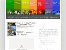 Tablet Screenshot of greenprojekt.sk